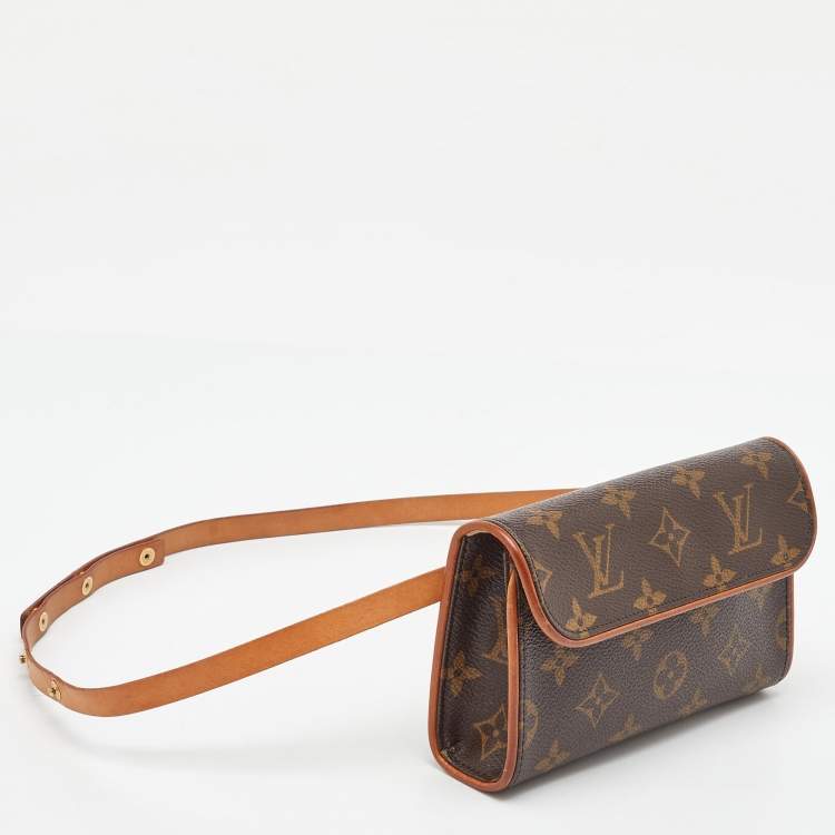 Pre Owned Louis Vuitton Monogram Canvas Pochette Florentine Belt Bag
