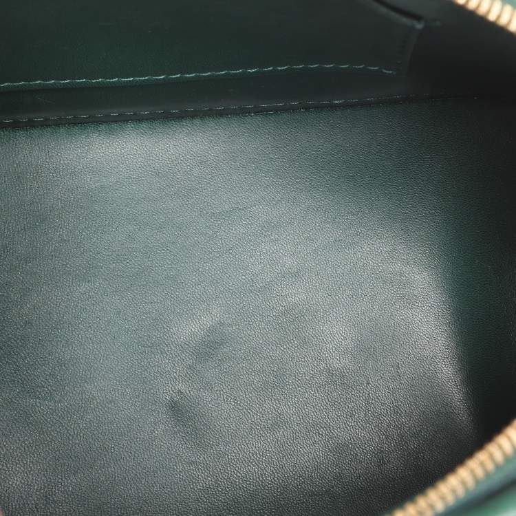 مملوكة مسبقًا Louis Vuitton Green Ostrich Alma BB Bag