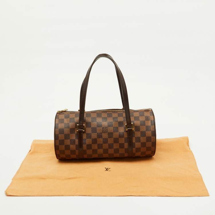Pre Owned Louis Vuitton Damier Ebene Canvas Papillon 30 Bag