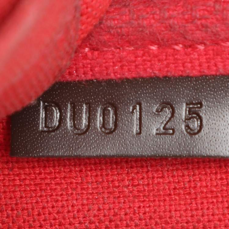 Pre Owned Louis Vuitton Damier Ebene Canvas Favorite MM Bag