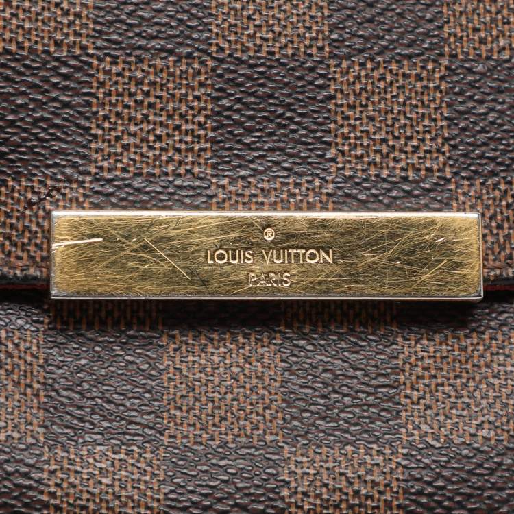 Pre Owned Louis Vuitton Damier Ebene Canvas Favorite MM Bag
