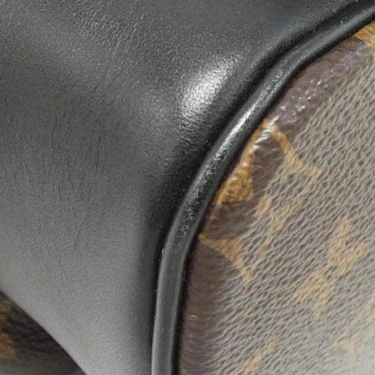 Pre Owned Louis Vuitton Christopher MM Monogram Macassar Coated Canvas Backpack