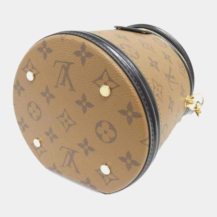 Pre Owned Louis Vuitton Cannes Monogram Reverse Canvas Shoulder Bag