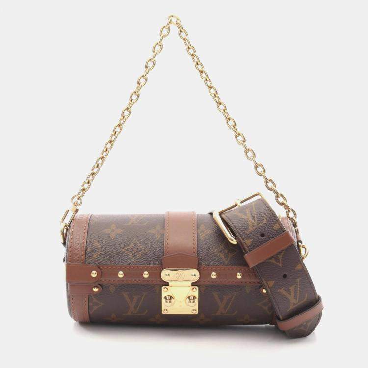 Pre Owned Louis Vuitton Papillon Trunk Monogram Coated Canvas Shoulder Bag