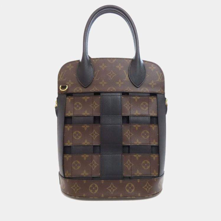 Pre Owned Louis Vuitton Traceage Brown Monogram Canvas Handbag