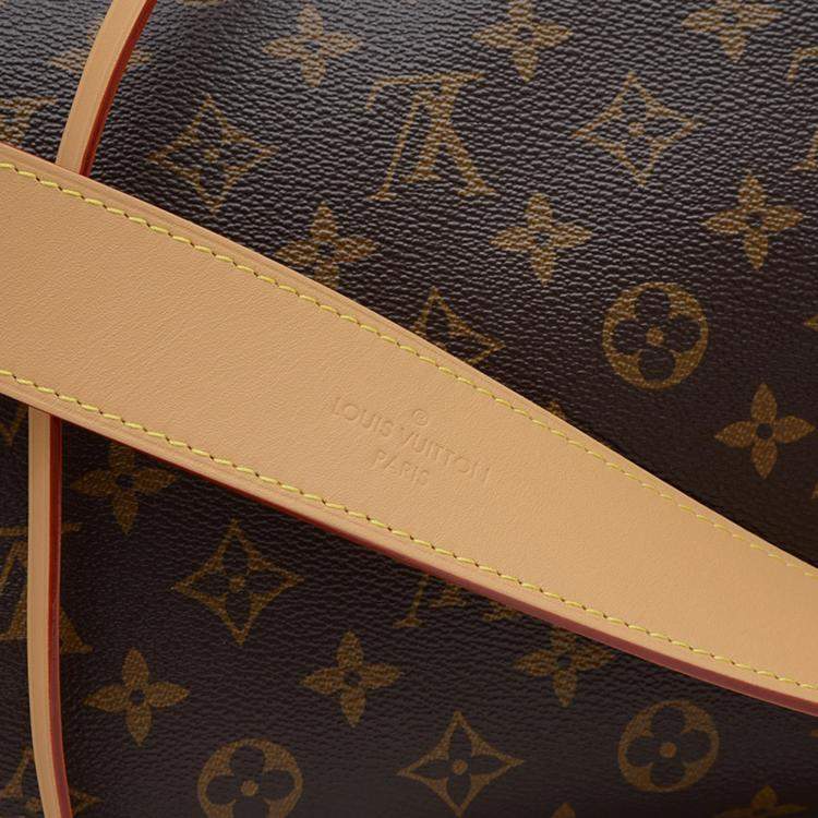 Pre Owned Louis Vuitton Carryall NM MM Monogram Canvas Shoulder Bag