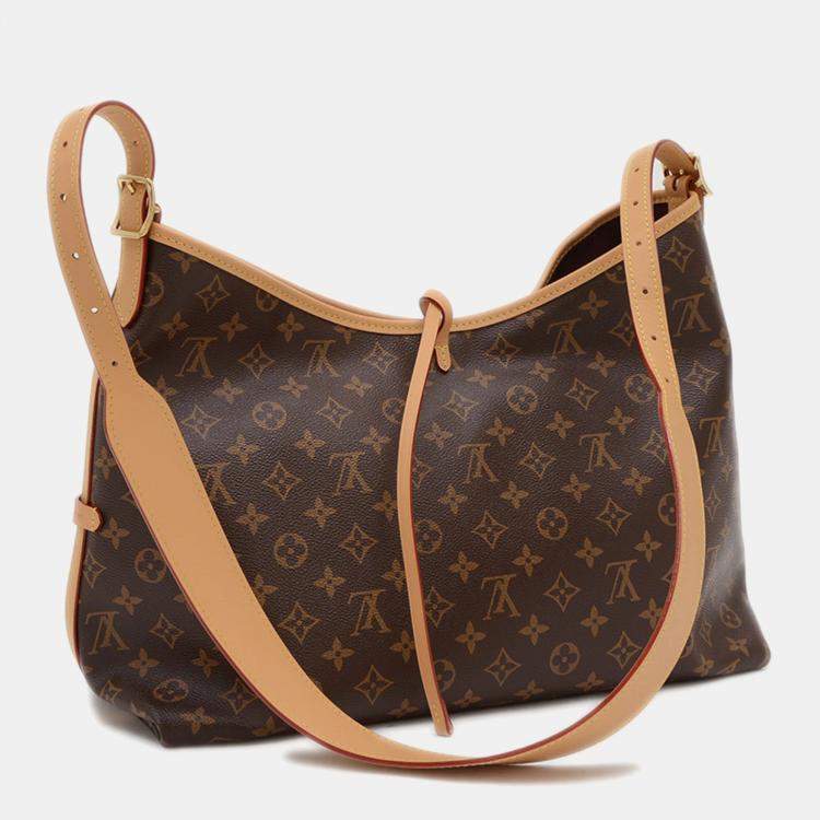 Pre Owned Louis Vuitton Carryall NM MM Monogram Canvas Shoulder Bag