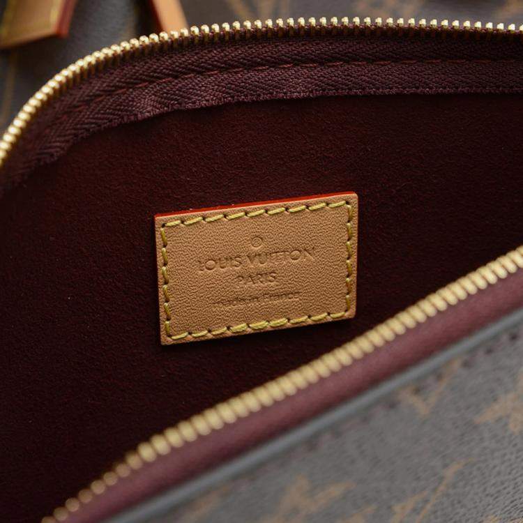 Pre Owned Louis Vuitton Carryall NM MM Monogram Canvas Shoulder Bag