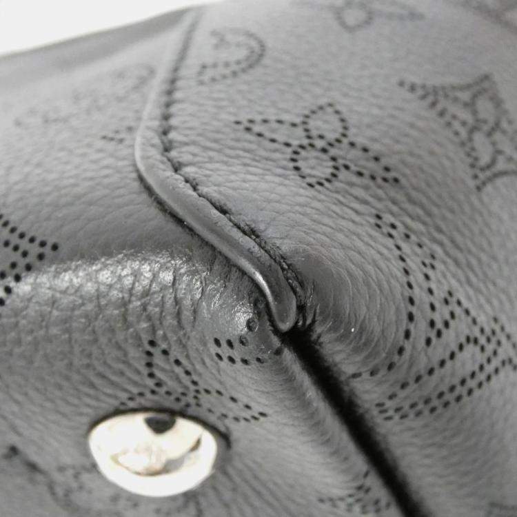 Pre Owned Louis Vuitton Hina PM Mahina Leather Tote Bag