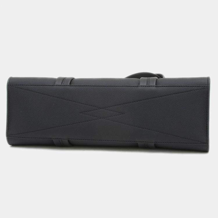مملوكة مسبقًا Louis Vuitton Aerogram Take Off Black Leather Tote Bag