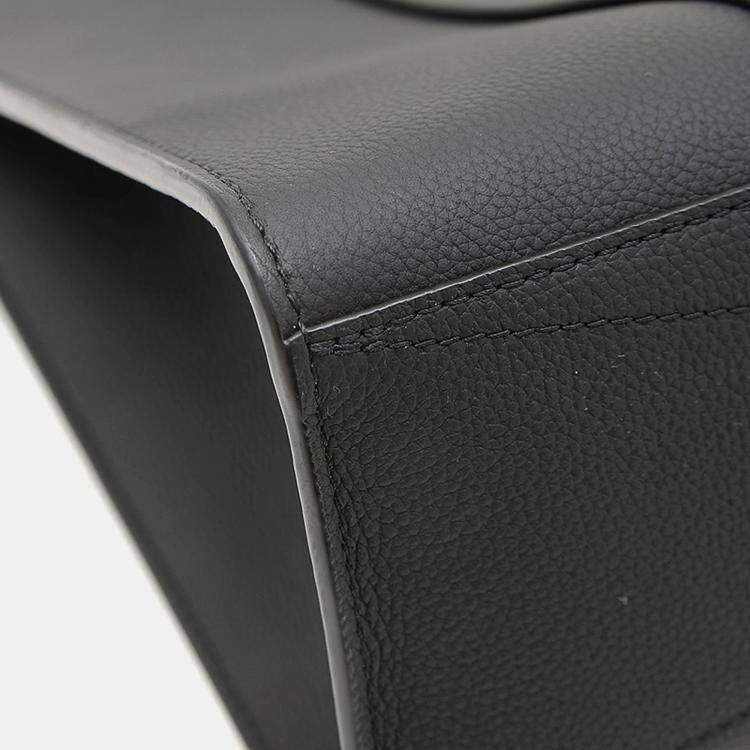 مملوكة مسبقًا Louis Vuitton Aerogram Take Off Black Leather Tote Bag
