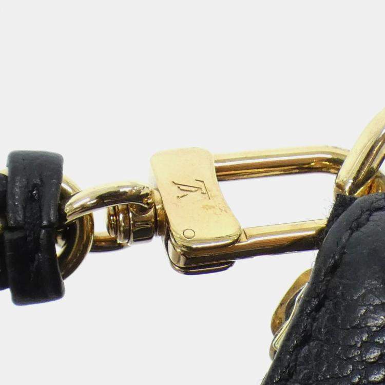 Pre Owned Louis Vuitton Multi Pochette Accessoires Black Leather Shoulder Bag
