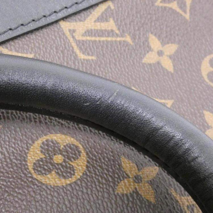 Pre Owned Louis Vuitton Keepall Bandouliere 45 Brown Canvas Boston Bag