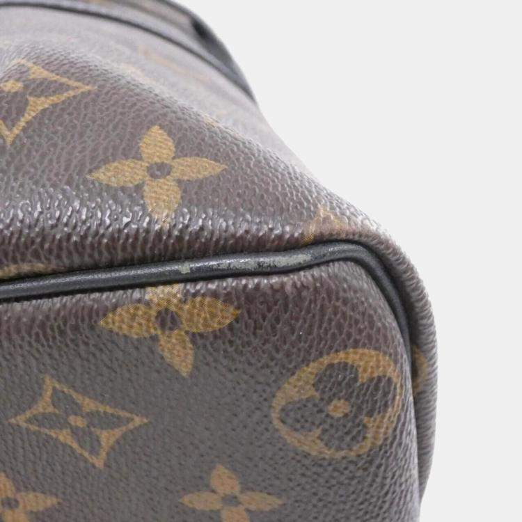 Pre Owned Louis Vuitton Keepall Bandouliere 45 Brown Canvas Boston Bag
