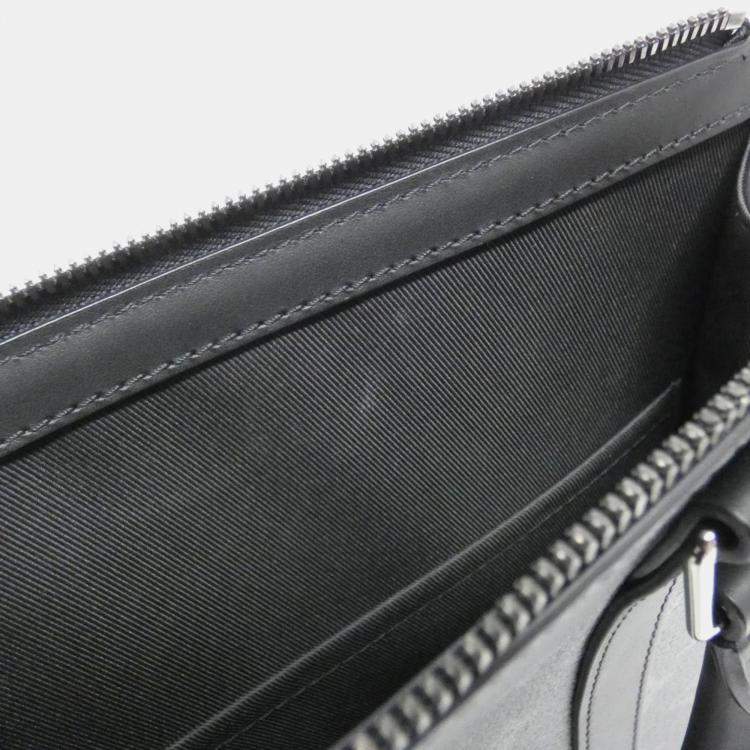 Pre Owned Louis Vuitton Monogram Eclipse Sac Plat Cross Handbag