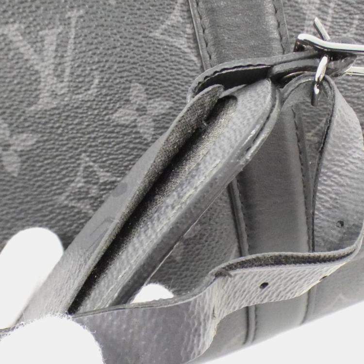Pre Owned Louis Vuitton City Keepall Grey Reverse Canvas Shoulder Bag