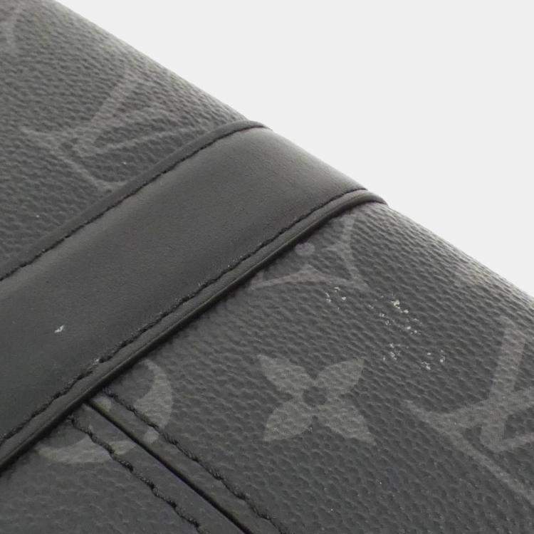 Pre Owned Louis Vuitton City Keepall Grey Reverse Canvas Shoulder Bag