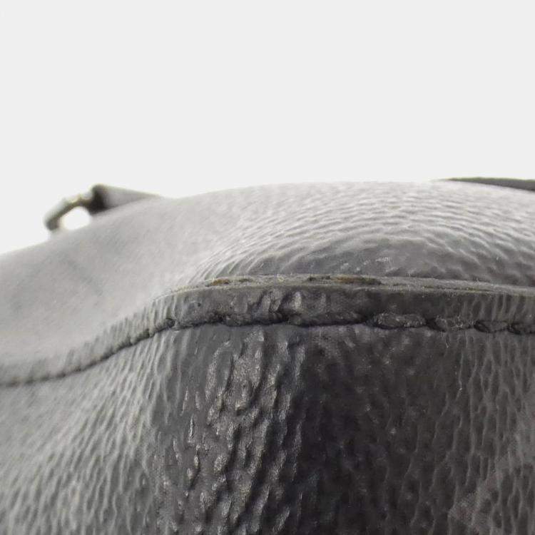 Pre Owned Louis Vuitton City Keepall Grey Reverse Canvas Shoulder Bag