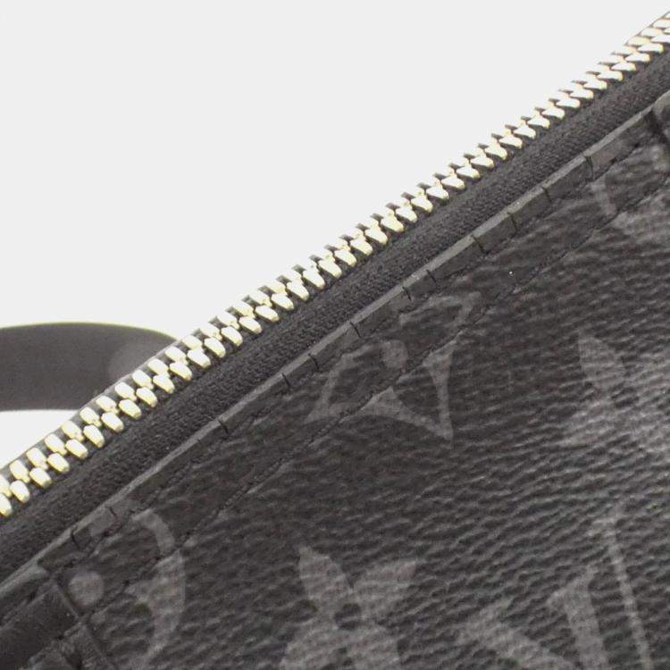 Pre Owned Louis Vuitton City Keepall Grey Reverse Canvas Shoulder Bag