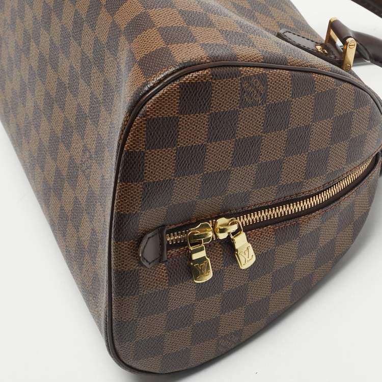 Pre Owned Louis Vuitton Damier Ebene Canvas Duomo Bag