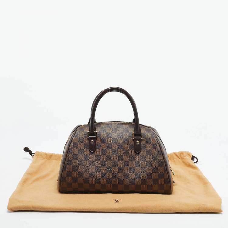 Pre Owned Louis Vuitton Damier Ebene Canvas Duomo Bag
