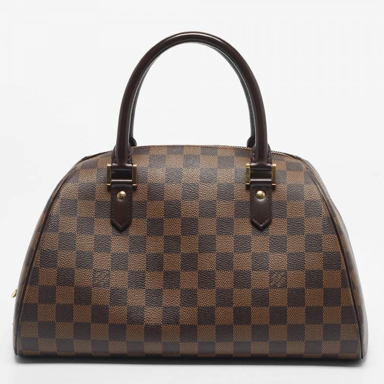 Pre Owned Louis Vuitton Damier Ebene Canvas Duomo Bag