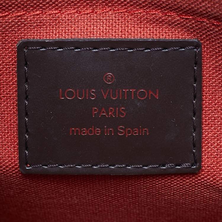 Pre Owned Louis Vuitton Damier Ebene Canvas Duomo Bag