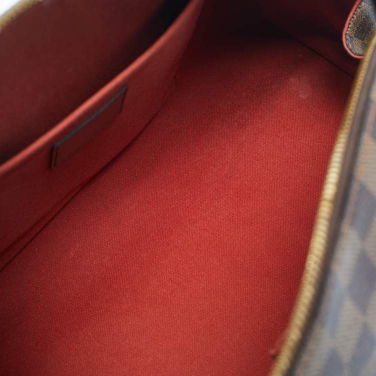Pre Owned Louis Vuitton Damier Ebene Canvas Duomo Bag