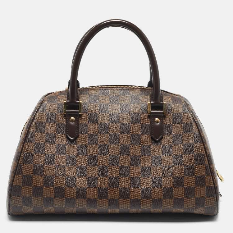Pre Owned Louis Vuitton Damier Ebene Canvas Duomo Bag