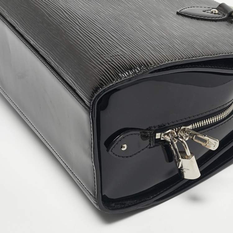 مملوكة مسبقًا Louis Vuitton Black Electric Epi Leather Pont Neuf PM Bag
