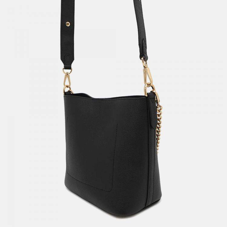 Pre Owned Louis Vuitton Padlock & Walk Black Grained Calf Leather
