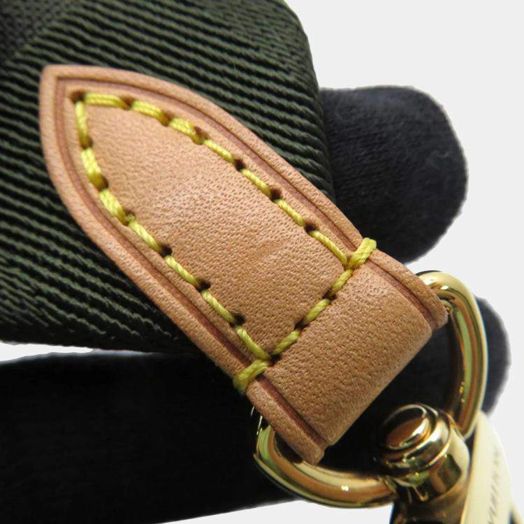 Pre Owned Louis Vuitton Multi Pochette Accessoires Khaki Monogram