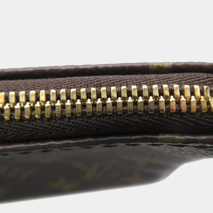 Pre Owned Louis Vuitton Multi Pochette Accessoires Khaki Monogram