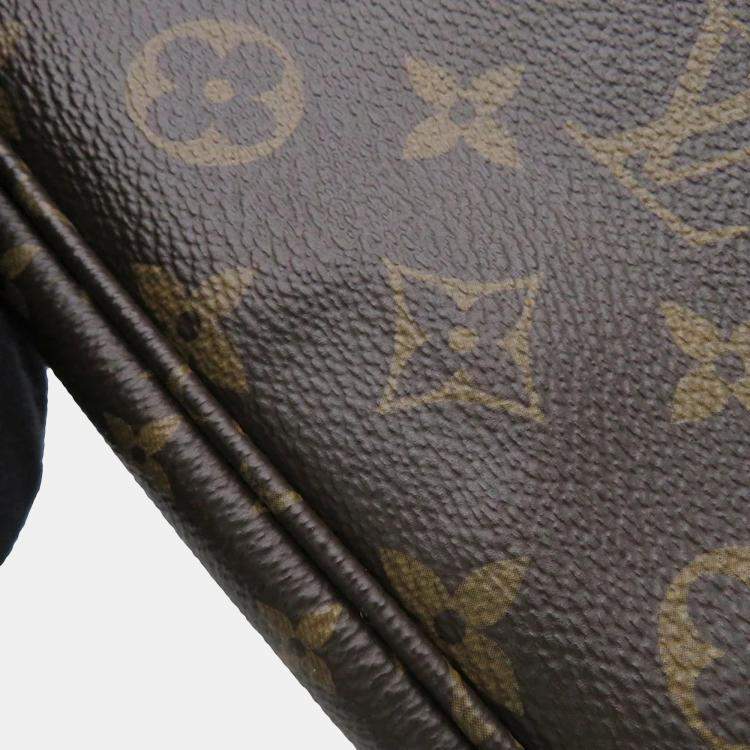 Pre Owned Louis Vuitton Multi Pochette Accessoires Khaki Monogram