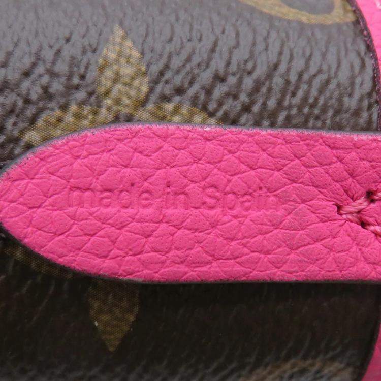 مملوكة مسبقًا Louis Vuitton Neverfull Inside Out Rose Buffalo Pondichery Leather/Brown Monogram Size Bb