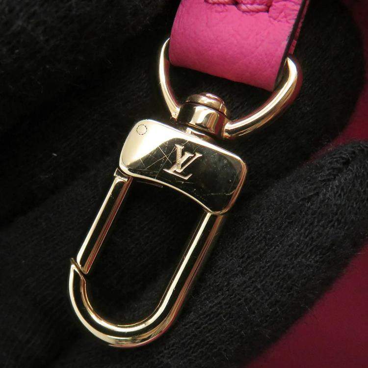 مملوكة مسبقًا Louis Vuitton Neverfull Inside Out Rose Buffalo Pondichery Leather/Brown Monogram Size Bb