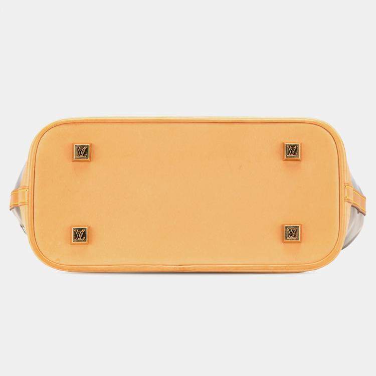 Pre Owned Louis Vuitton Brown Monogram Cabas Sac Ambre MM