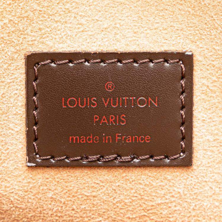 Pre Owned Louis Vuitton Brown Damier Ebene Kensington