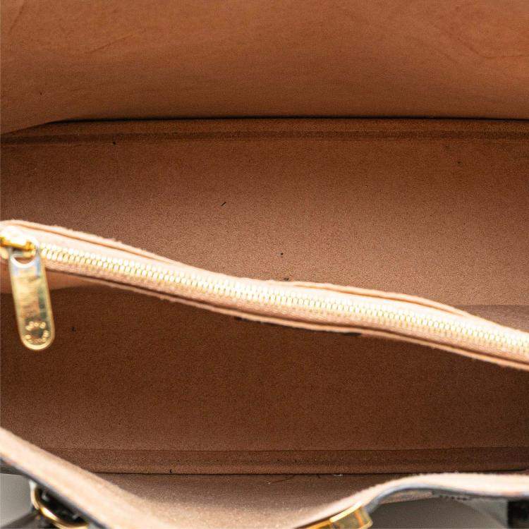 Pre Owned Louis Vuitton Brown Damier Ebene Kensington
