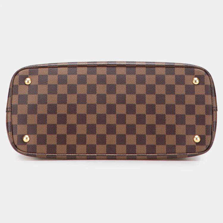Pre Owned Louis Vuitton Brown Damier Ebene Kensington