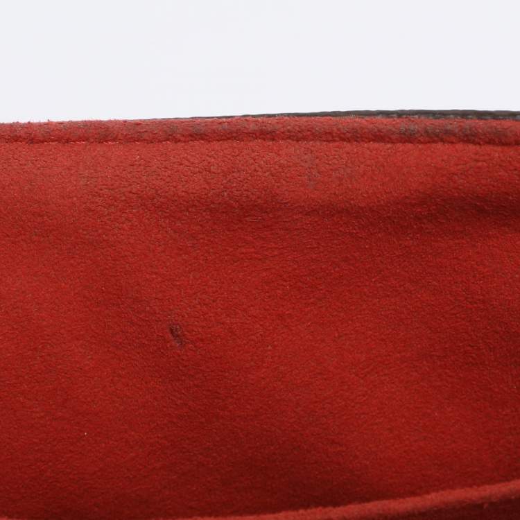 Pre Owned Louis Vuitton Havane Monogram Canvas and Leather Eden PM Bag