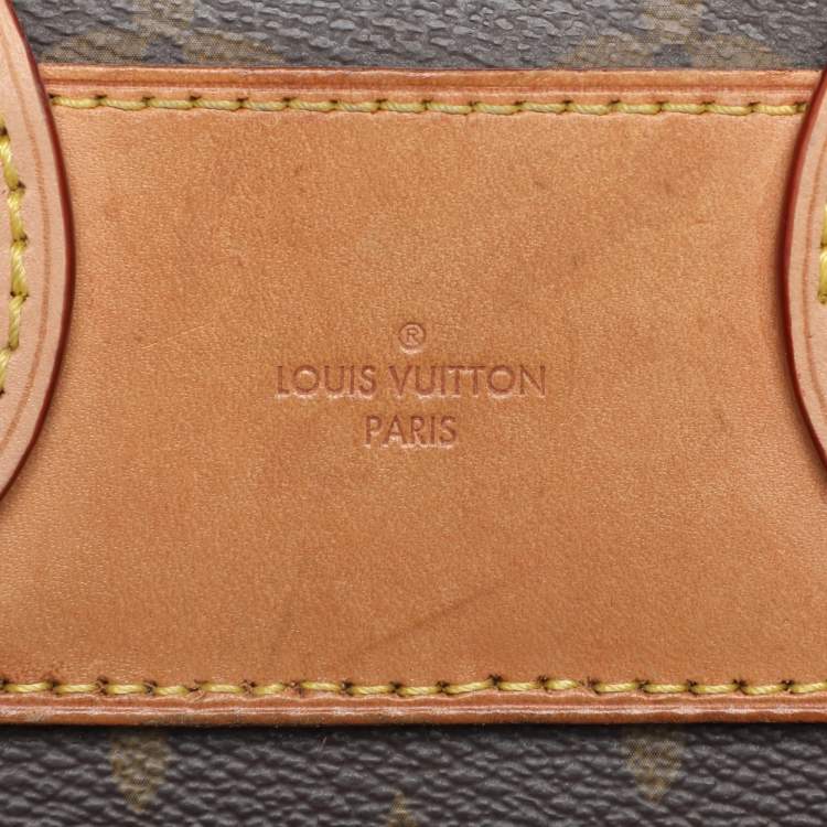 Pre Owned Louis Vuitton Havane Monogram Canvas and Leather Eden PM Bag