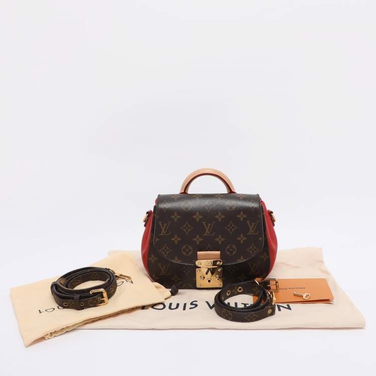 Pre Owned Louis Vuitton Havane Monogram Canvas and Leather Eden PM Bag