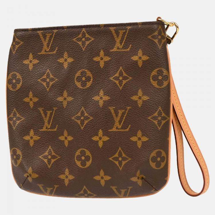 Pre Owned Louis Vuitton Partition Monogram Canvas Pouch
