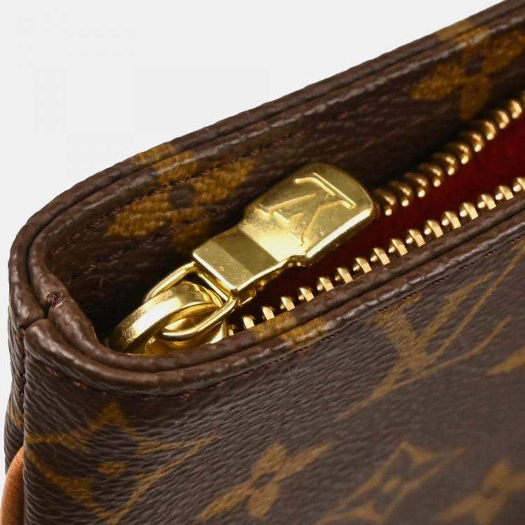 Pre Owned Louis Vuitton Partition Monogram Canvas Pouch
