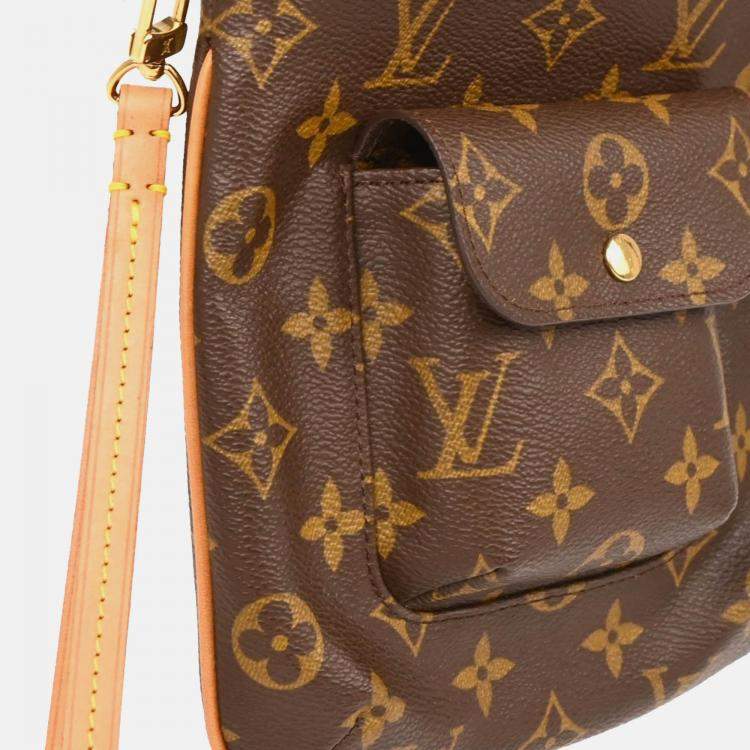 Pre Owned Louis Vuitton Partition Monogram Canvas Pouch