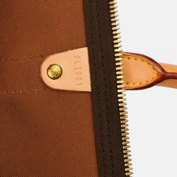 Pre Owned Louis Vuitton Keepall 55 Monogram Canvas Travel Duffle Bag