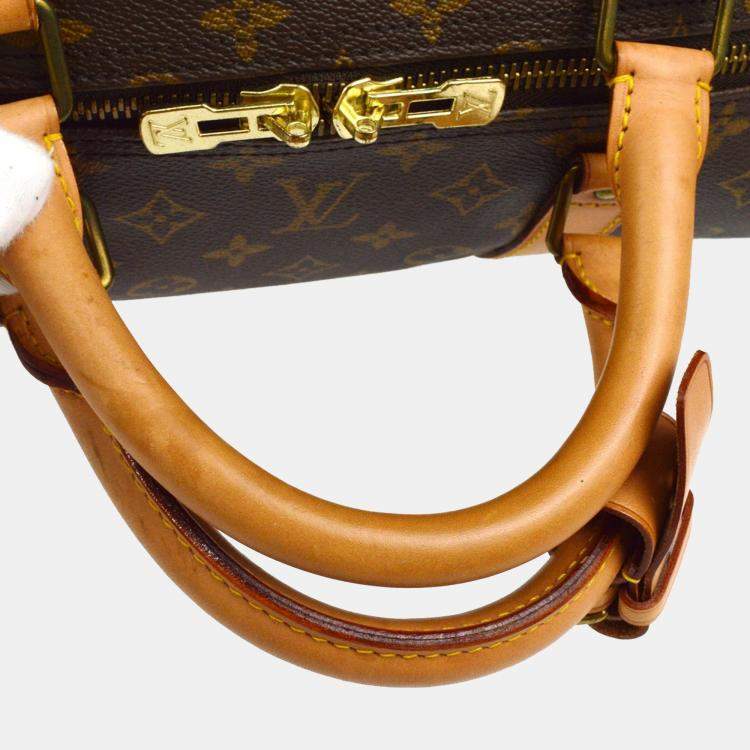 Pre Owned Louis Vuitton Keepall 60 Monogram Duffle Handbag