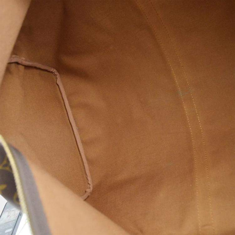 Pre Owned Louis Vuitton Keepall 60 Monogram Duffle Handbag