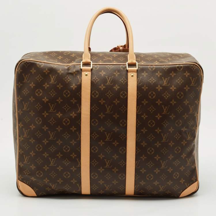 Pre Owned Louis Vuitton Monogram Canvas Sirius 55 Suitcase